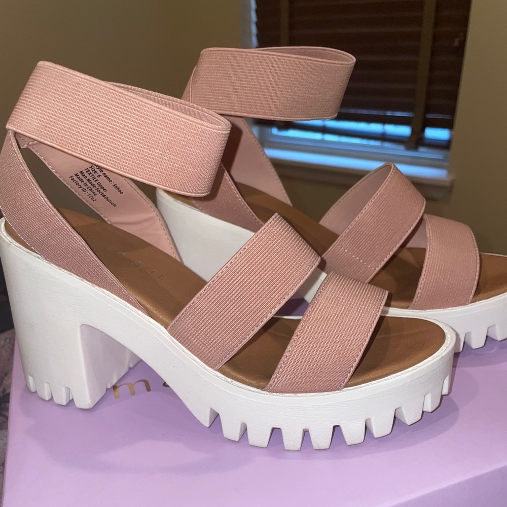 Madden Girl block heels